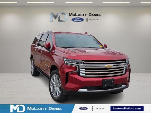 Cherry Red Tintcoat 2022 Chevrolet Suburban High Country