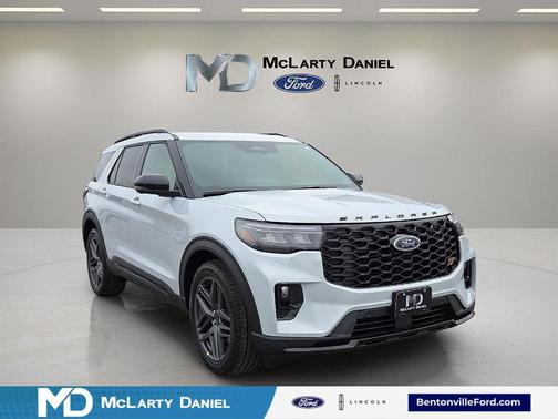 Space White Metallic 2026 Ford Explorer ST