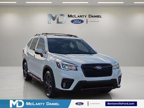 Crystal White Pearl 2019 Subaru Forester Sport