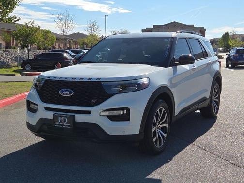 Star White 2020 Ford Explorer ST
