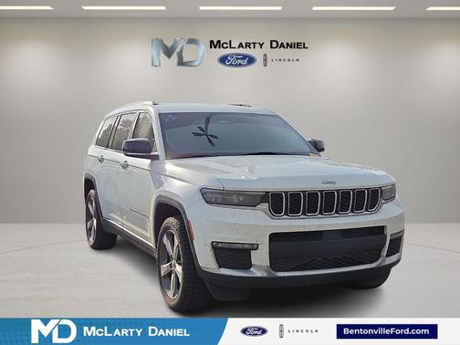 Bright White Clearcoat 2021 Jeep Grand Cherokee L Limited