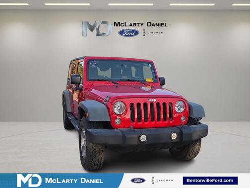 Firecracker Red Clearcoat 2016 Jeep Wrangler Unlimited Sport