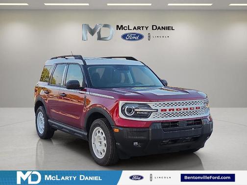 Ruby Red Metallic 2025 Ford Bronco Sport Heritage SUV