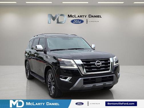 Black 2024 Nissan Armada Platinum