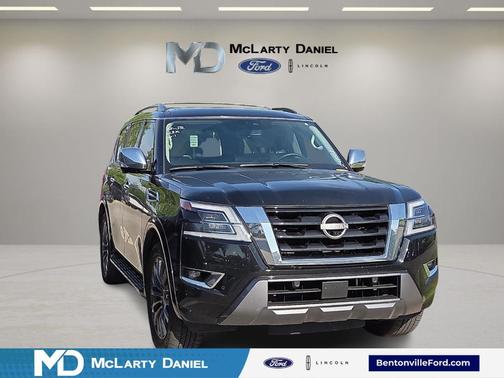 Black 2024 Nissan Armada Platinum