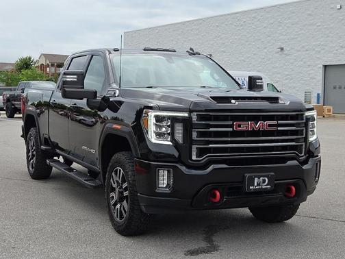 Ebony Twilight Metallic 2022 GMC Sierra 2500 AT4