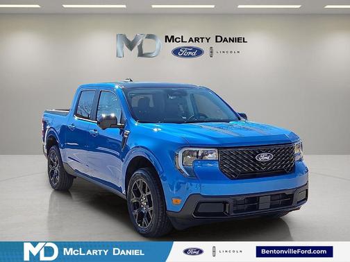 Blue 2026 Ford Maverick Lariat Truck