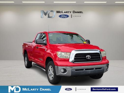 Red 2008 Toyota Tundra