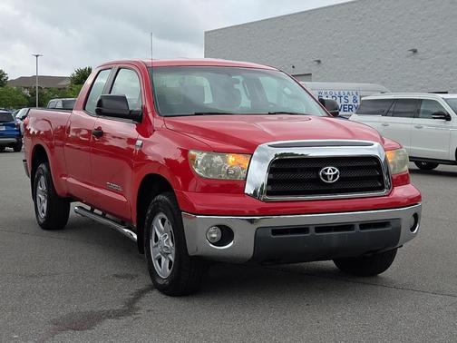 Red 2008 Toyota Tundra