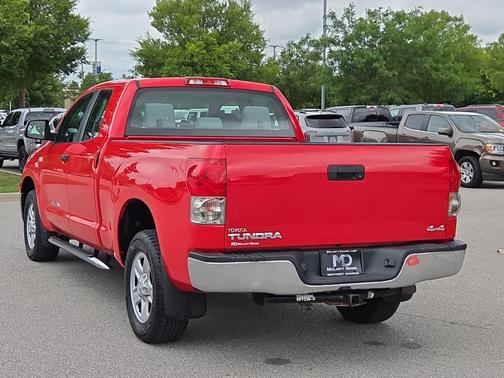 Red 2008 Toyota Tundra