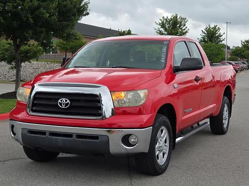 Red 2008 Toyota Tundra