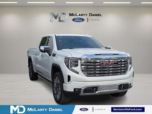 White Frost Tri-Coat 2023 GMC Sierra 1500 Denali