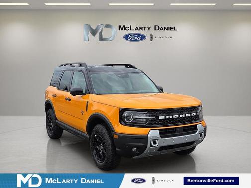 Orange 2026 Ford Bronco Sport Badlands