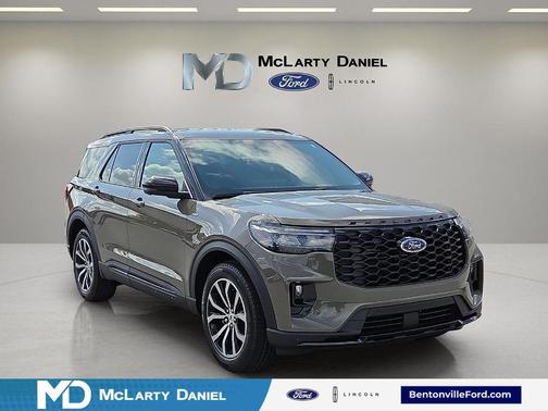 Gray 2026 Ford Explorer ST-Line