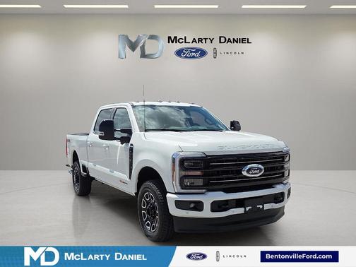 White 2026 Ford F-250 Platinum