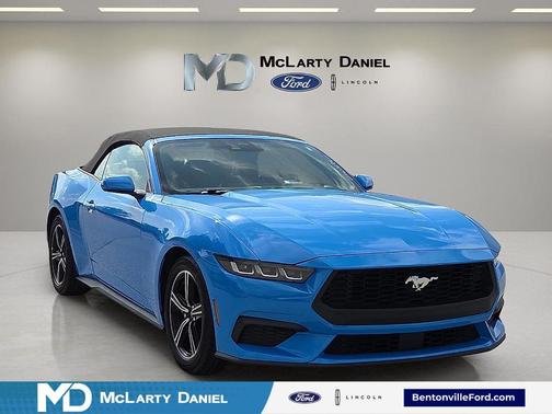 Grabber Blue 2025 Ford Mustang EcoBoost