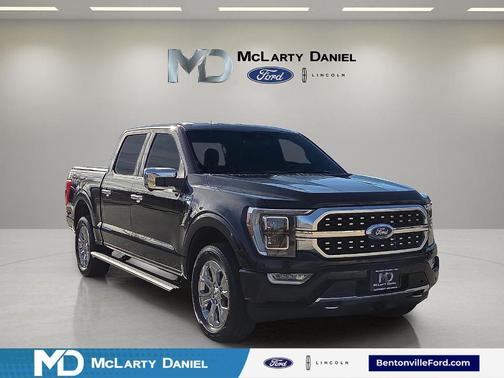 Agate Black Metallic 2022 Ford F-150 Platinum Truck