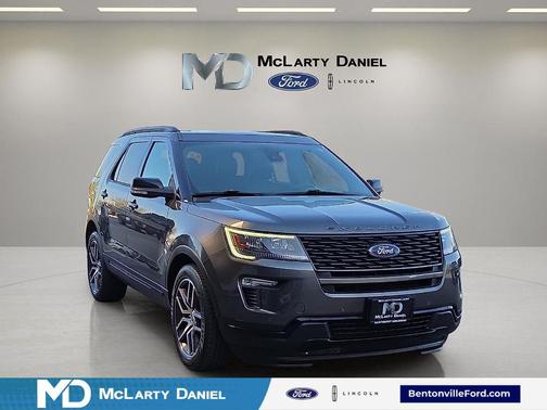 Magnetic Metallic 2018 Ford Explorer sport