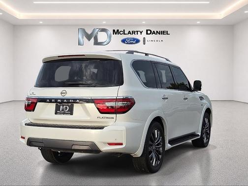 Aspen White 2022 Nissan Armada Platinum