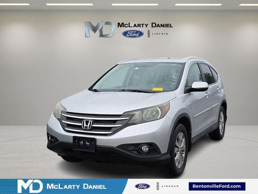 Alabaster Silver Metallic 2014 Honda CR-V EX-L