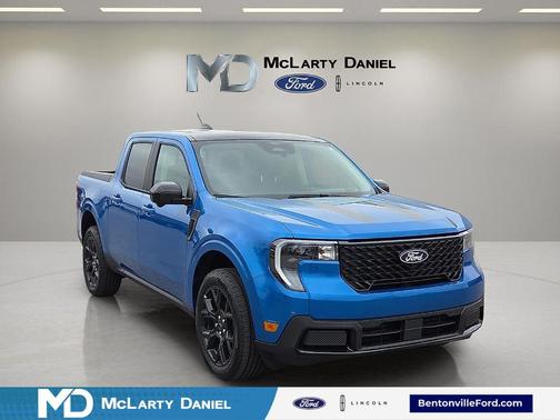 Blue 2026 Ford Maverick Lariat