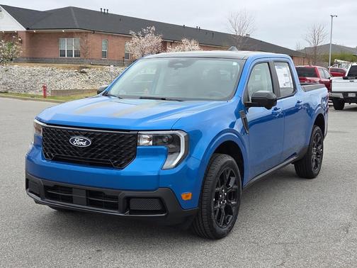 Blue 2026 Ford Maverick Lariat