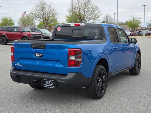 Blue 2026 Ford Maverick Lariat