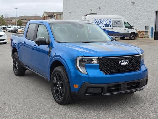 Blue 2026 Ford Maverick Lariat