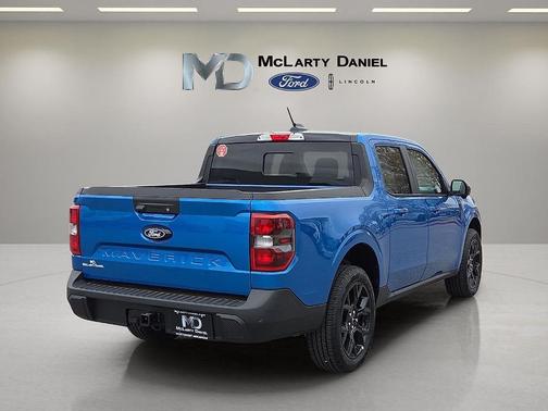 Blue 2026 Ford Maverick Lariat
