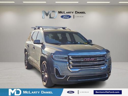 Satin Steel Metallic 2021 GMC Acadia SLT