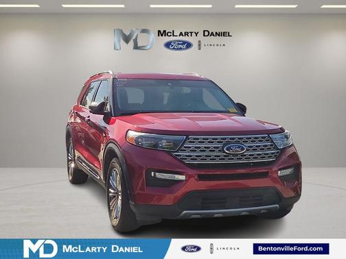 Rapid Red Metallic Tinted Clearcoat 2020 Ford Explorer Limited