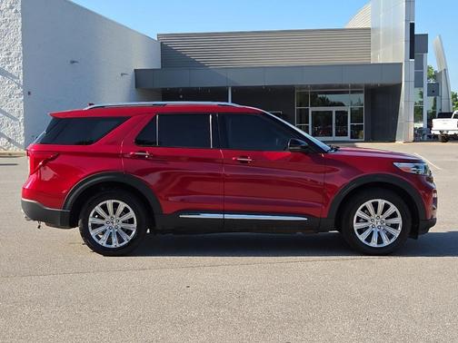 Rapid Red Metallic Tinted Clearcoat 2020 Ford Explorer Limited