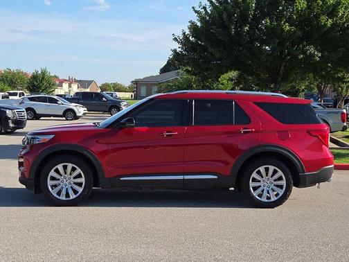 Rapid Red Metallic Tinted Clearcoat 2020 Ford Explorer Limited