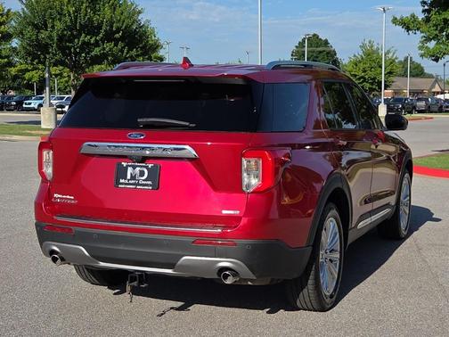 Rapid Red Metallic Tinted Clearcoat 2020 Ford Explorer Limited