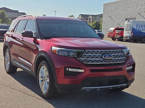 Rapid Red Metallic Tinted Clearcoat 2020 Ford Explorer Limited