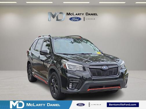 Crystal Black Silica 2021 Subaru Forester Sport
