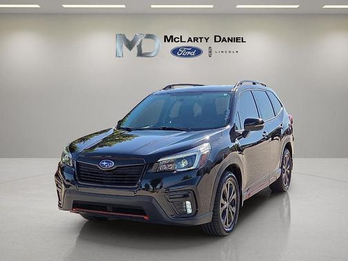 Crystal Black Silica 2021 Subaru Forester Sport