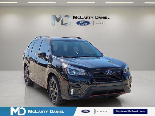 Crystal Black Silica 2021 Subaru Forester Sport