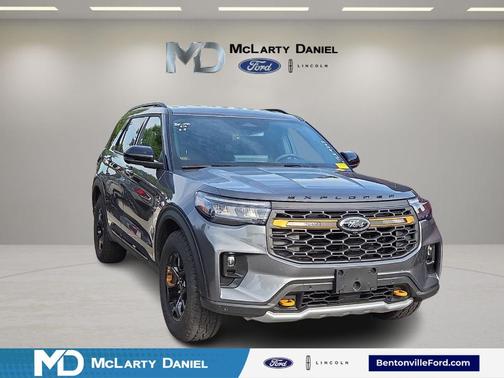 Carbonized Gray Metallic 2026 Ford Explorer Tremor