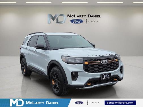 White Metallic 2026 Ford Explorer Tremor SUV