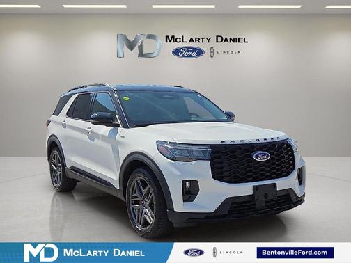 White 2026 Ford Explorer ST-Line