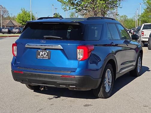 Atlas Blue Metallic 2021 Ford Explorer XLT