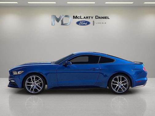 Lightning Blue Metallic 2017 Ford Mustang EcoBoost Premium