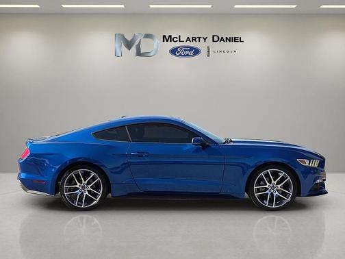 Lightning Blue Metallic 2017 Ford Mustang EcoBoost Premium
