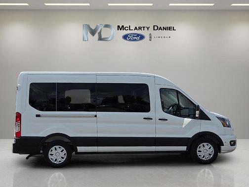 Oxford White 2025 Ford Transit-350 XLT