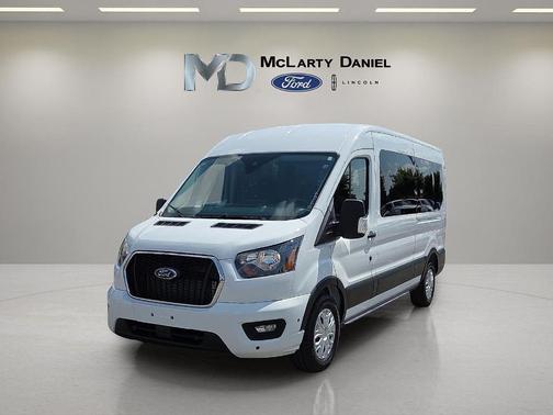 Oxford White 2025 Ford Transit-350 XLT