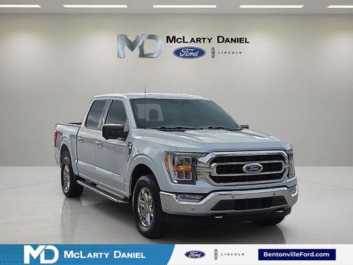Space White Metallic 2021 Ford F-150 XLT