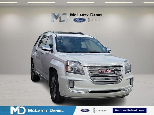 White Frost Tri-Coat 2017 GMC Terrain Denali