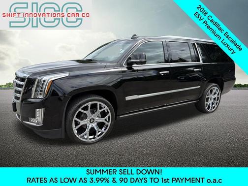 Black Raven 2018 Cadillac Escalade ESV Premium Luxury