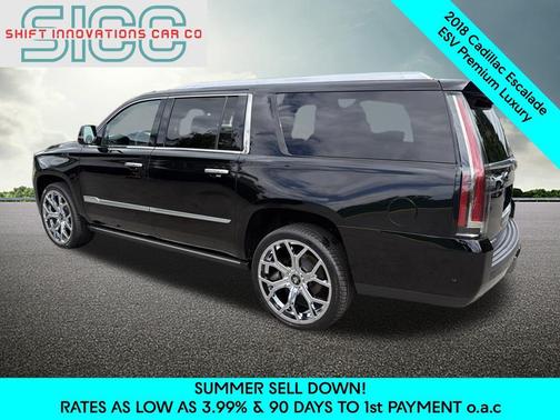 Black Raven 2018 Cadillac Escalade ESV Premium Luxury